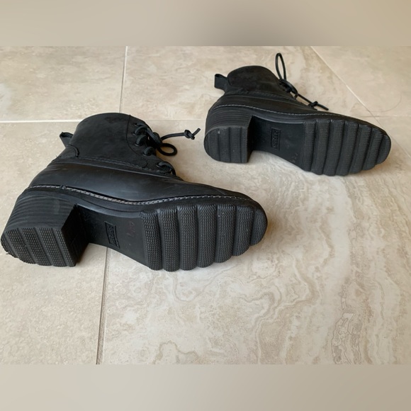 SPERRY Saltwater Rain /Snow Heel Boots in Black Size 7 / 7.5 - Picture 3 of 8